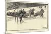 Winter in the Engadine, a Tailing Party at Davos Platz-Frank Craig-Mounted Giclee Print