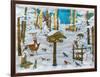 Winter in the forest-Christian Kaempf-Framed Giclee Print