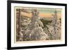 Winter in the Great Smoky Mountains-null-Framed Art Print