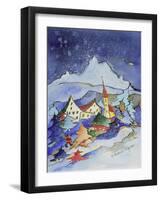 Winter in the Mountains 2001-Annette Bartusch-Goger-Framed Giclee Print