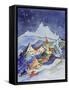 Winter in the Mountains 2001-Annette Bartusch-Goger-Framed Stretched Canvas