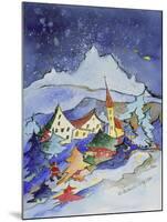 Winter in the Mountains 2001-Annette Bartusch-Goger-Mounted Giclee Print