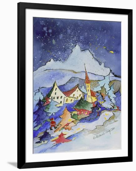 Winter in the Mountains 2001-Annette Bartusch-Goger-Framed Giclee Print