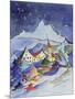 Winter in the Mountains 2001-Annette Bartusch-Goger-Mounted Giclee Print