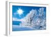 Winter in the Mountains-silver-john-Framed Photographic Print