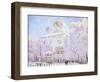 Winter in the Trinity Sergius Lavra in Sergiev Posad, C1910-Nikolay Dubovskoy-Framed Giclee Print