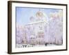 Winter in the Trinity Sergius Lavra in Sergiev Posad, C1910-Nikolay Dubovskoy-Framed Giclee Print