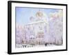 Winter in the Trinity Sergius Lavra in Sergiev Posad, C1910-Nikolay Dubovskoy-Framed Giclee Print