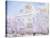 Winter in the Trinity Sergius Lavra in Sergiev Posad, C1910-Nikolay Dubovskoy-Stretched Canvas