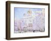 Winter in the Trinity Sergius Lavra in Sergiev Posad, C1910-Nikolay Dubovskoy-Framed Premium Giclee Print