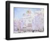 Winter in the Trinity Sergius Lavra in Sergiev Posad, C1910-Nikolay Dubovskoy-Framed Premium Giclee Print