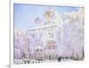 Winter in the Trinity Sergius Lavra in Sergiev Posad, C1910-Nikolay Dubovskoy-Framed Giclee Print