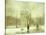 Winter in Washington Square-Paul Cornoyer-Stretched Canvas