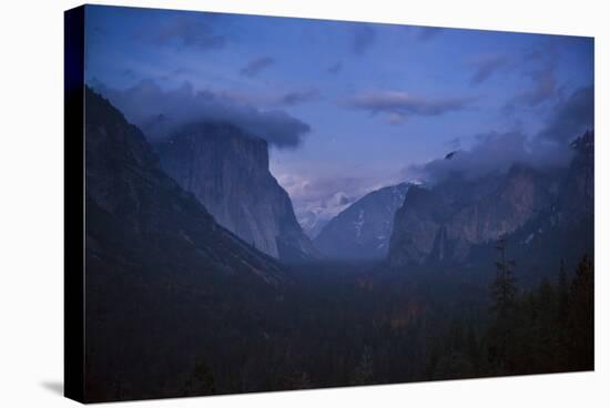 Winter in Yosemite Valley, Yosemite National Park, California-Jason J. Hatfield-Stretched Canvas