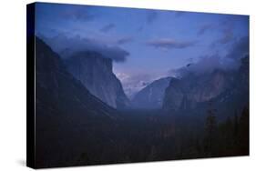 Winter in Yosemite Valley, Yosemite National Park, California-Jason J. Hatfield-Stretched Canvas