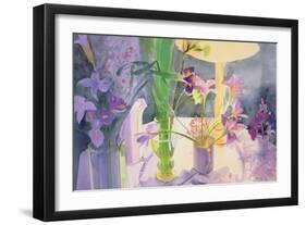 Winter Iris-Claire Spencer-Framed Giclee Print