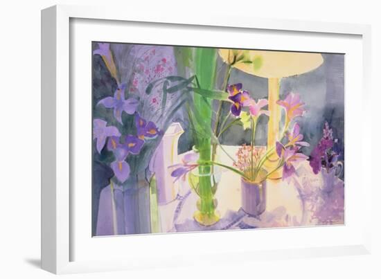 Winter Iris-Claire Spencer-Framed Giclee Print