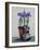 Winter Irises and Zebra-Christopher Ryland-Framed Giclee Print