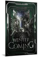 Winter Is Coming-null-Mounted Poster