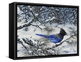 Winter Jay-Jeff Tift-Framed Stretched Canvas