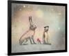 Winter journey-Claire Westwood-Framed Premium Giclee Print