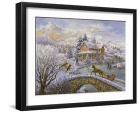 Winter Joy-Nicky Boehme-Framed Giclee Print