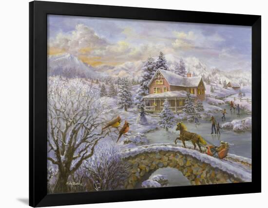 Winter Joy-Nicky Boehme-Framed Giclee Print