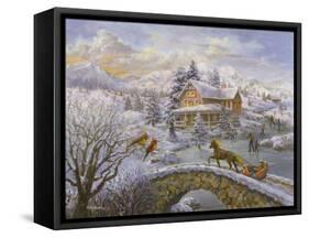 Winter Joy-Nicky Boehme-Framed Stretched Canvas