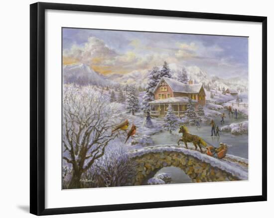 Winter Joy-Nicky Boehme-Framed Giclee Print