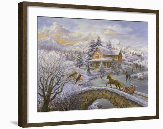 Winter Joy-Nicky Boehme-Framed Giclee Print