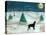 Winter Labrador-Tina Nichols-Stretched Canvas