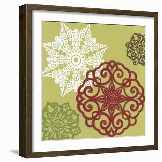 Winter Lace I-June Erica Vess-Framed Art Print