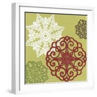 Winter Lace I-June Erica Vess-Framed Art Print