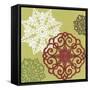Winter Lace I-June Erica Vess-Framed Stretched Canvas