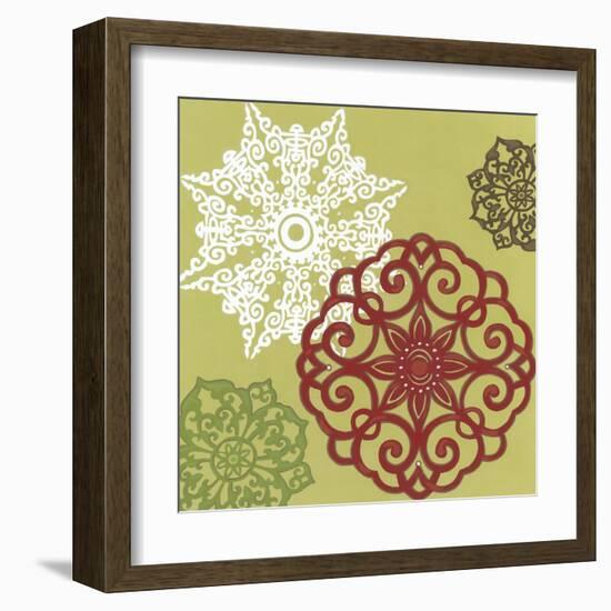 Winter Lace I-June Erica Vess-Framed Art Print