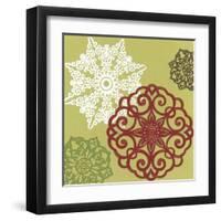 Winter Lace I-June Erica Vess-Framed Art Print