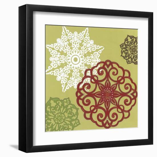 Winter Lace I-June Erica Vess-Framed Art Print