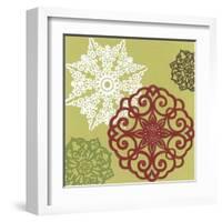 Winter Lace I-June Erica Vess-Framed Art Print