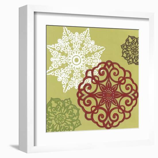 Winter Lace I-June Erica Vess-Framed Art Print