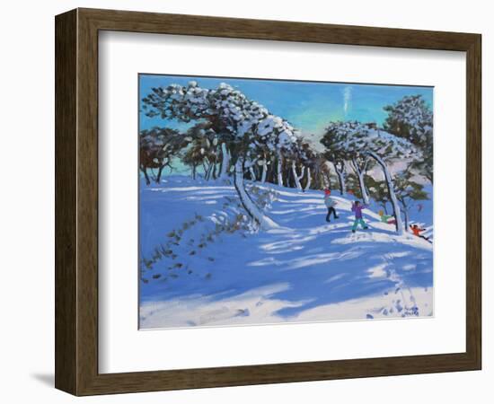 Winter, Ladmanlow, Derbyshire, 2013-Andrew Macara-Framed Giclee Print