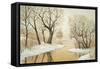 Winter Lake-Arnie Fisk-Framed Stretched Canvas