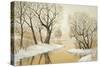 Winter Lake-Arnie Fisk-Stretched Canvas