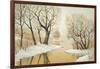 Winter Lake-Arnie Fisk-Framed Art Print