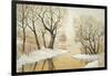 Winter Lake-Arnie Fisk-Framed Art Print