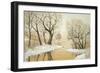 Winter Lake-Arnie Fisk-Framed Art Print