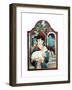 Winter Lamb - Child Life-Len Ebert-Framed Giclee Print