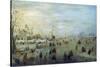 Winter Landscape, 1630-1634-Hendrick Avercamp-Stretched Canvas