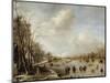 Winter Landscape, 1645-Aert van der Neer-Mounted Giclee Print