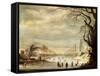 Winter Landscape, 17th Century-Gysbrecht Leytens-Framed Stretched Canvas