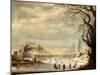 Winter Landscape, 17th Century-Gysbrecht Leytens-Mounted Giclee Print